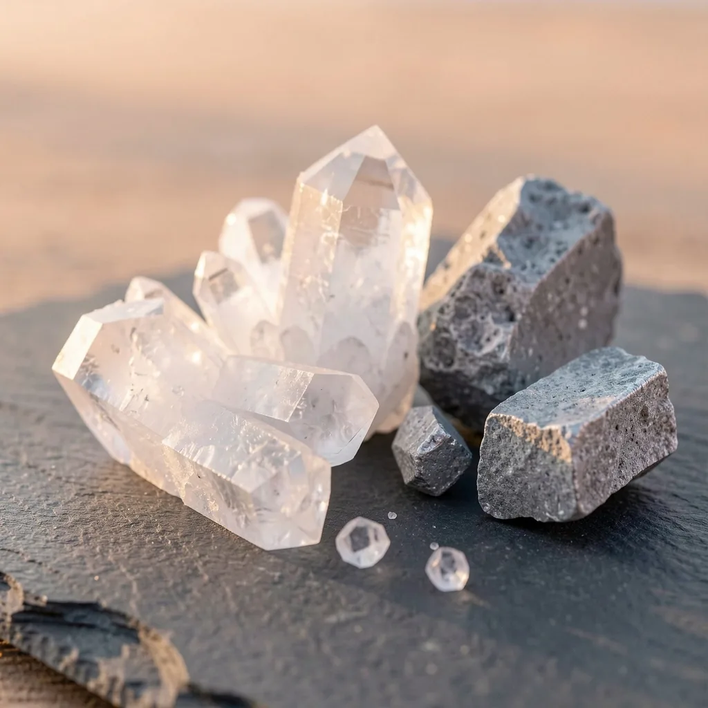 Mineral purity visual detail